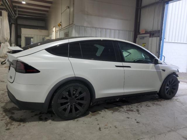 7SAXCBE6XNF341061 - 2022 TESLA MODEL X Білий фото 3