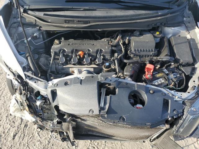 19XFB2F58FE263842 - 2015 HONDA CIVIC LX SILVER photo 11