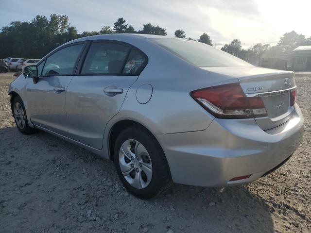 19XFB2F58FE263842 - 2015 HONDA CIVIC LX SILVER photo 2