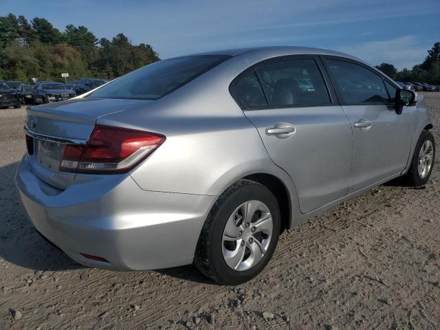 19XFB2F58FE263842 - 2015 HONDA CIVIC LX SILVER photo 3