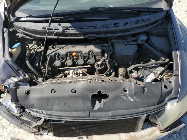 2HGFA1F87BH501414 - 2011 HONDA CIVIC EX GRAY photo 11