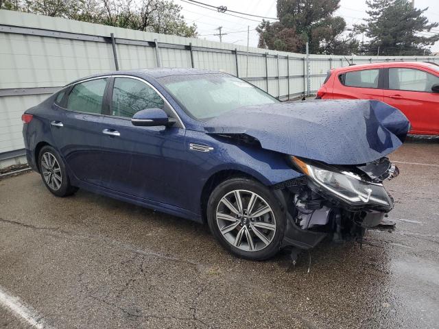 5XXGT4L3XKG351437 - 2019 KIA OPTIMA LX أزرق صورة 4