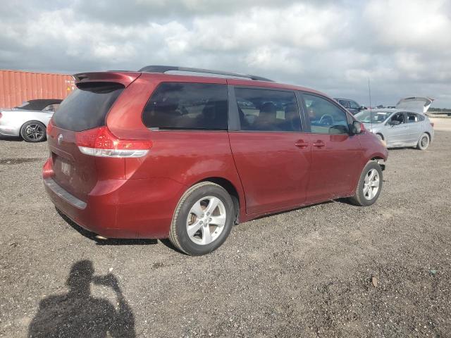 5TDKK3DCXBS116394 - 2011 TOYOTA SIENNA LE BURGUNDY photo 3