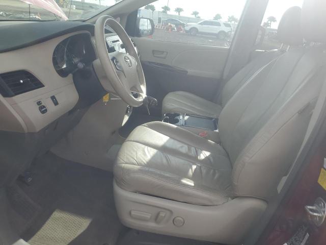 5TDKK3DCXBS116394 - 2011 TOYOTA SIENNA LE BURGUNDY photo 7