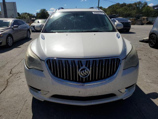 5GAKVCKD3EJ205438 - 2014 BUICK ENCLAVE WHITE photo 5