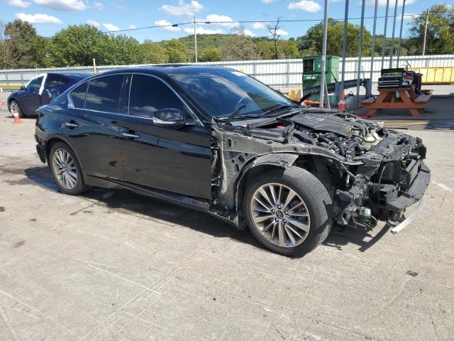 JN1EV7AR8KM590704 - 2019 INFINITI Q50 LUXE BLACK photo 4