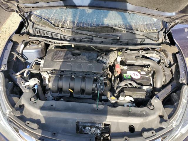3N1AB7AP8HY391972 - 2017 NISSAN SENTRA S BLUE photo 11