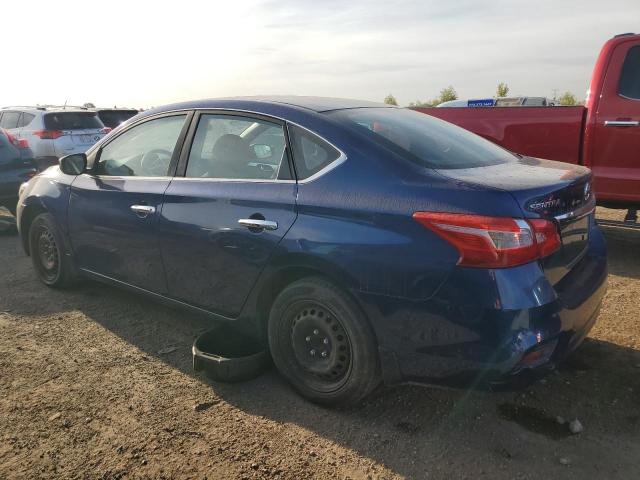 3N1AB7AP8HY391972 - 2017 NISSAN SENTRA S BLUE photo 2