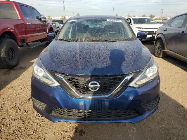 3N1AB7AP8HY391972 - 2017 NISSAN SENTRA S BLUE photo 5