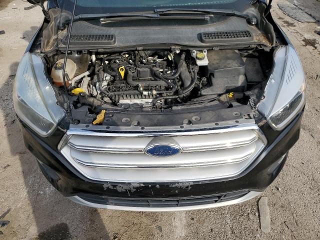 1FMCU9GD0HUE66395 - 2017 FORD ESCAPE SE Schwarz Foto 12