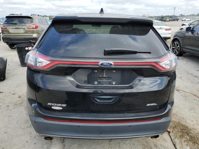 2FMPK3J89HBC24968 - 2017 FORD EDGE SEL Czarny zdjęcie 6