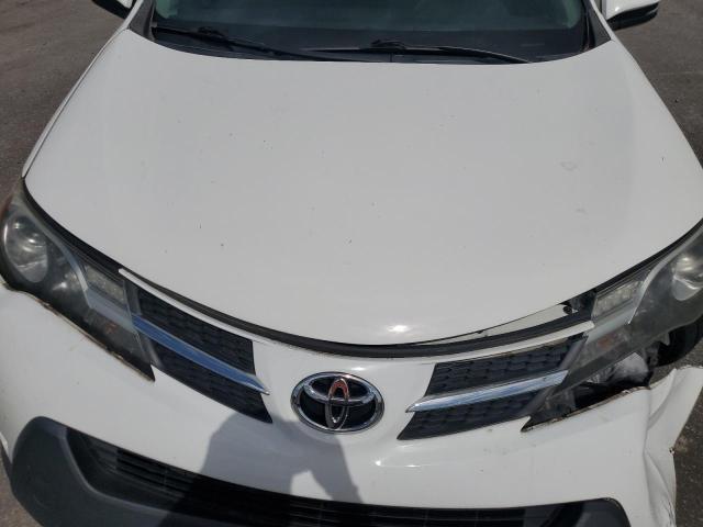 2T3WFREV8FW157345 - 2015 TOYOTA RAV4 XLE WHITE photo 12