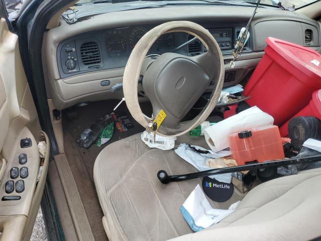 2FAFP71W1YX163972 - 2000 FORD CROWN VICT POLICE INTERCEPTOR GREEN photo 15