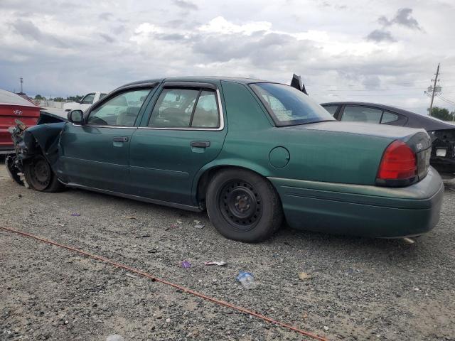 2FAFP71W1YX163972 - 2000 FORD CROWN VICT POLICE INTERCEPTOR GREEN photo 3