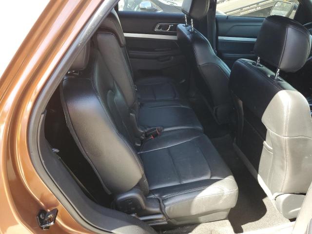 1FM5K8D85HGA28308 - 2017 FORD EXPLORER XLT Orange Foto 11