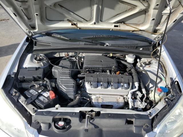 2HGES16304H543956 - 2004 HONDA CIVIC DX VP Gümüş fotoğraf 11