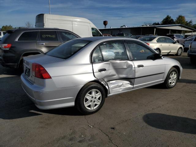 2HGES16304H543956 - 2004 HONDA CIVIC DX VP Gümüş fotoğraf 3