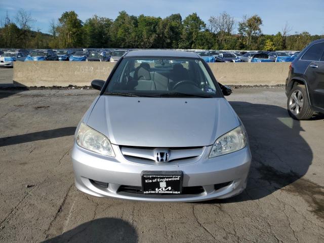 2HGES16304H543956 - 2004 HONDA CIVIC DX VP Gümüş fotoğraf 5