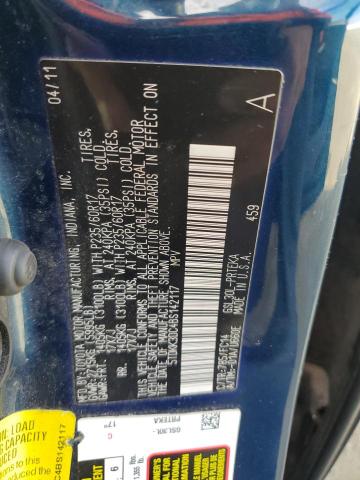 5TDKK3DC4BS142117 - 2011 TOYOTA SIENNA LE 蓝色 照片 13