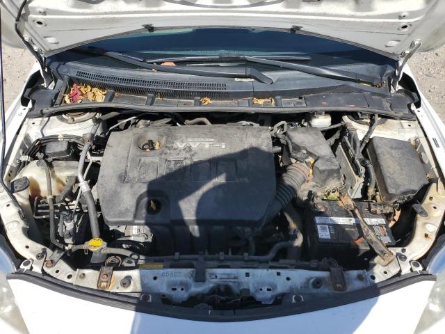 2T1BU4EE9AC531827 - 2010 TOYOTA COROLLA BASE WHITE photo 11