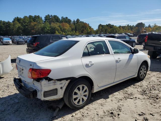 2T1BU4EE9AC531827 - 2010 TOYOTA COROLLA BASE WHITE photo 3