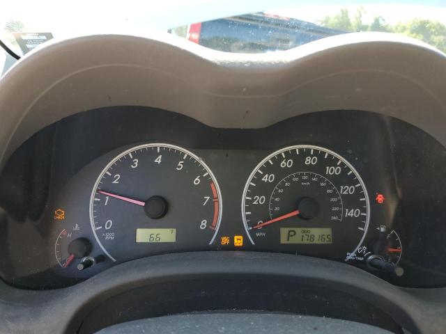 2T1BU4EE9AC531827 - 2010 TOYOTA COROLLA BASE WHITE photo 9