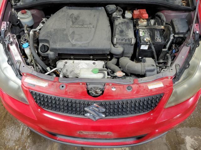 JS2YB5A36B6300621 - 2011 SUZUKI SX4 RED photo 12