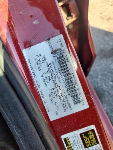 JM1BL1SF7A1119232 - 2010 MAZDA 3 I RED photo 12
