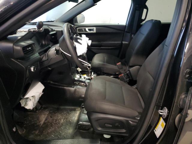1FM5K8AC5NGB47691 - 2022 FORD EXPLORER POLICE INTERCEPTOR Schwarz Foto 7