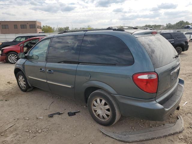 2A4GP54L27R274869 - 2007 CHRYSLER TOWN & COU TOURING BLUE photo 2