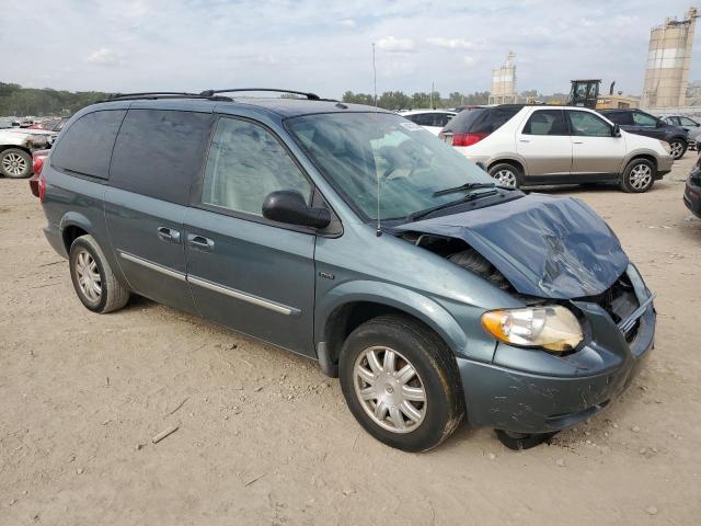 2A4GP54L27R274869 - 2007 CHRYSLER TOWN & COU TOURING BLUE photo 4