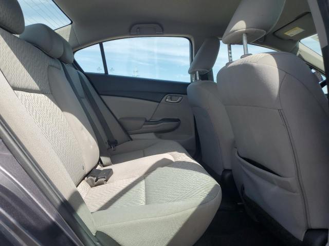 19XFB2F55FE706190 - 2015 HONDA CIVIC LX رمادي صورة 10