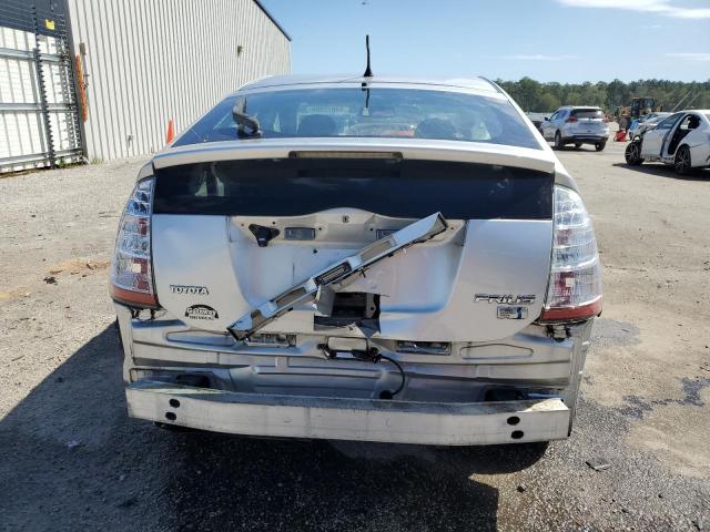 JTDKB20U783385231 - 2008 TOYOTA PRIUS SILVER photo 6