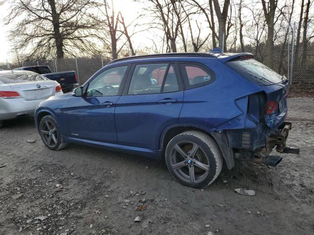 WBAVM5C54DVV89459 - 2013 BMW X1 XDRIVE35I BLUE photo 2