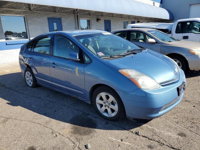 JTDKB20U987712317 - 2008 TOYOTA PRIUS BLUE photo 4