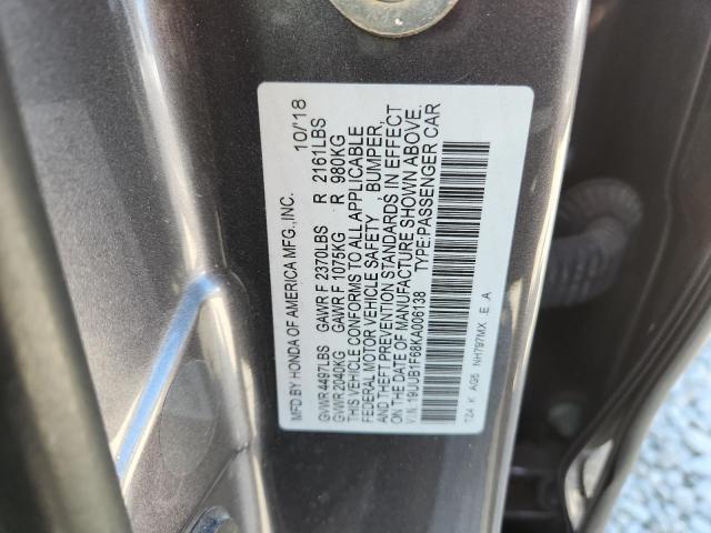 19UUB1F68KA006138 - 2019 ACURA TLX TECHNOLOGY Серый фото 12