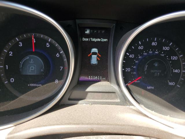 5XYZW3LA0EG137193 - 2014 HYUNDAI SANTA FE S BURGUNDY photo 9