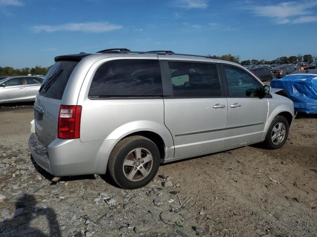2D4RN5D19AR317214 - 2010 DODGE GRAND CARAVAN SXT SILVER photo 3