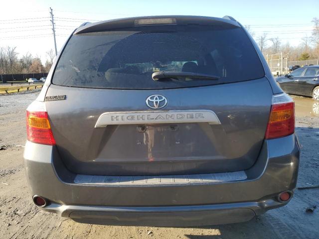 5TDZK3EH4AS010188 - 2010 TOYOTA HIGHLANDER 灰色 照片 6