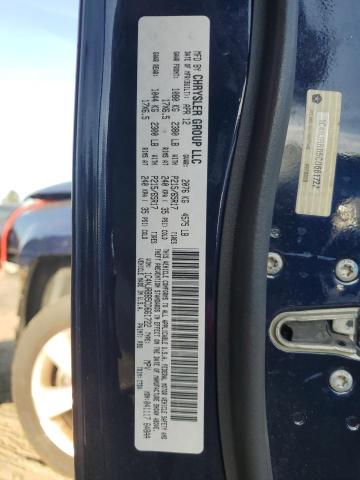 1C4NJRBB5CD661722 - 2012 JEEP PATRIOT SPORT BLUE photo 14