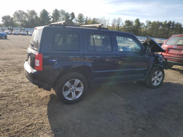 1C4NJRBB5CD661722 - 2012 JEEP PATRIOT SPORT BLUE photo 3