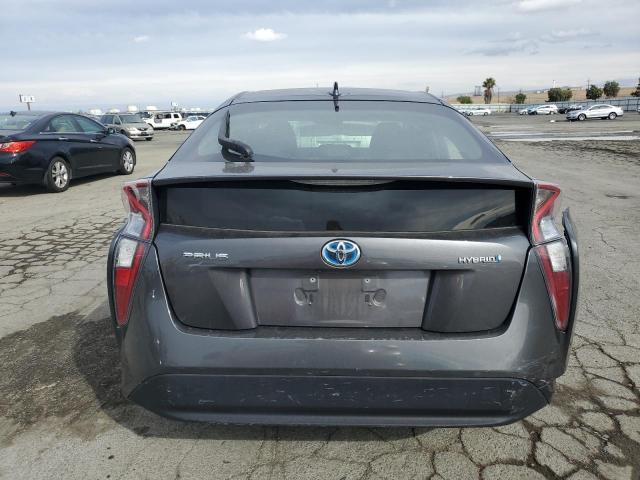 JTDKBRFUXG3527098 - 2016 TOYOTA PRIUS 灰色 照片 6