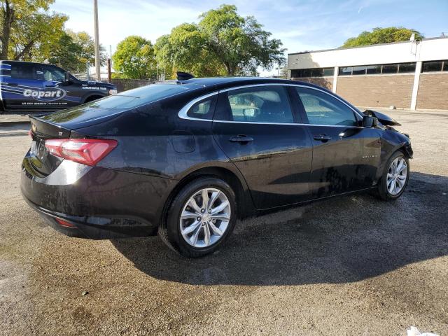 1G1ZD5ST9NF158592 - 2022 CHEVROLET MALIBU LT შავი ფოტო 3