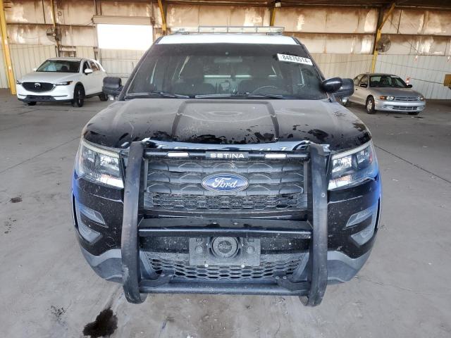 1FM5K8AT4JGB68042 - 2018 FORD EXPLORER POLICE INTERCEPTOR ორფეროვანი ფოტო 5