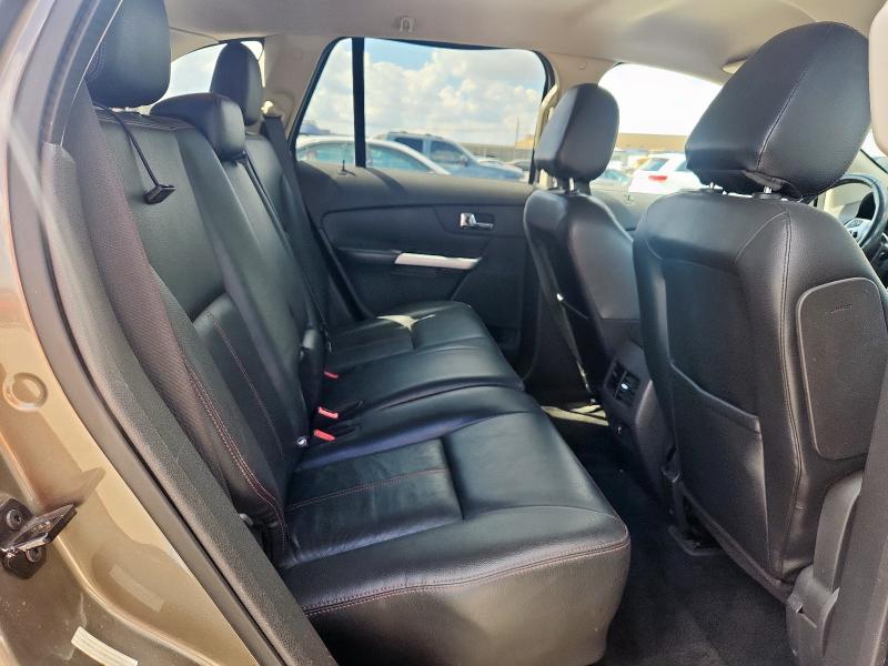2FMDK3JC3EBB54550 - 2014 FORD EDGE SEL ყავისფერი ფოტო 11