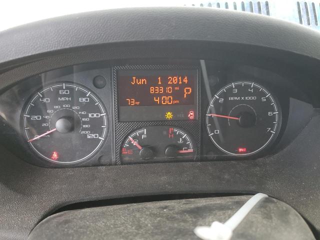 3C6TRVDG8EE107844 - 2014 RAM PROMASTER 2500 HIGH WHITE photo 9