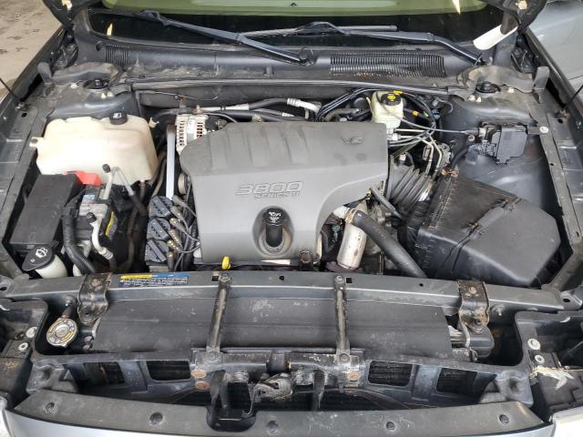 1G4HP52K85U182813 - 2005 BUICK LESABRE CUSTOM ნაცრისფერი ფოტო 11