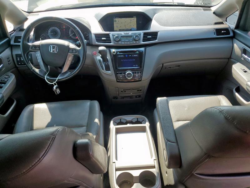 5FNRL5H92FB063951 - 2015 HONDA ODYSSEY TOURING Чорний фото 8