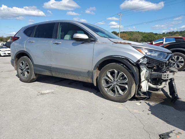 7FARW2H85ME018016 - 2021 HONDA CR-V EXL SILVER photo 4