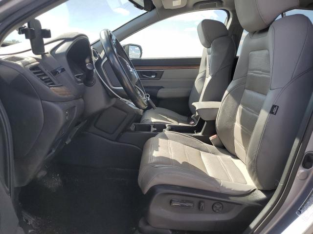 7FARW2H85ME018016 - 2021 HONDA CR-V EXL SILVER photo 7